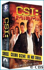 'CSI: Miami' Season 2 DVD - courtesy Amazon.com, copyright Paramount Pictures